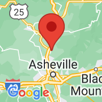 Map of Weaverville, NC US